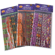 48 Pieces Halloween Pencils with Eraser Tops Pumpkin Witch Wood Pencils Assortment Stationery Spooky Multicolored Pencils for Halloween Teachers Children Classroom Favors & Party Gifts (Designs Vary)