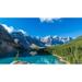 Moraine Lake at Banff National Park in the Canadian Rockies near Lake Louise Alberta Canada Poster Print by Panoramic Images (36 x 21)