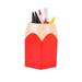 makeup brush vase pencil pot pen holder stationery storage vintage pencil