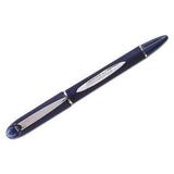 5PK uni-ball Jetstream Ballpoint Pen Stick Fine 0.7 mm Blue Ink Blue Barrel (40174)