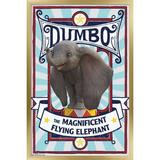 Disney Dumbo - Cute Wall Poster 22.375 x 34 Framed