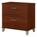 Bowery Hill 2-Drawer Contemporary Wood Lateral File Cabinet in Hansen Cherry