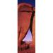 Natural arch at a desert Teardrop Arch Monument Valley Tribal Park Monument Valley Utah USA Poster Print (18 x 6)