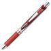 Wholesale CASE of 25 - Pentel EnerGel Liquid Steel Tip Gel Pens-Gel Pen Retractable Metal Tip .7mm Refill. Red Barrel/Ink