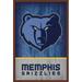NBA Memphis Grizzlies - Logo 18 Wall Poster 22.375 x 34 Framed