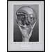 Hand with Sphere - M.C. Escher Laminated & Framed Poster (20 x 28)