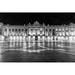 France Toulouse. Capitole de Toulouse and Square at night . Poster Print by Hollice Looney