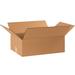 Box Partners Flat Corrugated Boxes 17 1/4 x 11 1/4 x 5 Kraft 25/Bundle 17115