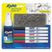 Low-Odor Dry Erase Marker Starter Set Extra-Fine Needle Tip Assorted Colors 5/set | Bundle of 2 Sets