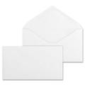 Business Source No. 6-3/4 White Wove V-Flap Business Envelopes Business - #6 3/4 - 3 3/5 Width x 6 1/2 Length - 24 lb - Gummed - Wove - 500 / Box - White