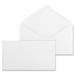 Business Source No. 6-3/4 White Wove V-Flap Business Envelopes Business - #6 3/4 - 3 3/5 Width x 6 1/2 Length - 24 lb - Gummed - Wove - 500 / Box - White