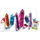 Colorful Crystals Wall Poster with Push Pins 14.725 x 22.375