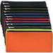 Classic Traditional Cloth Pencil Cases in Bulk in Solid Colors (24 Pencil Cases in 8 Colors)