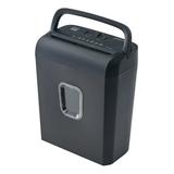 Pen+Gear 6-Sheet Micro-cut Paper/Credit Card Shredder with 3.4 Gallon Bin Black Home and Office use