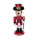 Kurt Adler Disney Mickey Mouse Marching Band Nutcracker Wood in Brown | 10 H x 4 W x 4 D in | Wayfair DN6201L