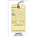 Repair Tags 5-1/4 x 2-5/8 Manila Cardstock with Stub Strung Numbered 2001-3000 BOX OF 1 000