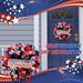 Winter Savings Clearance! SuoKom Independence Day Wreath Porch Decoration Front Door Outdoor Hanging Wreath Decor