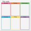 Flipside This Week Clinging Dry-erase Film 1 Each (Quantity)