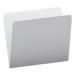 Colored File Folders Straight Tabs Letter Size Gray/Light Gray 100/Box | Bundle of 10 Boxes