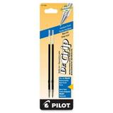 Pilot Dr. Grip Retractable Pen Refills 1 mm Medium Point - Blue Ink - 2 / Pack