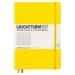 LEUCHTTURM1917 - Medium A5 Squared Hardcover Notebook (Lemon) - 251 Numbered Pages