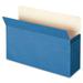 Smead-2PK Smead Colored Straight Tab Cut Legal Recycled File Pocket - 8 1/2 X 14 - Top Tab Location - Blue -