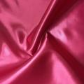 Bridal Satin Fabric Silky Poly 60 Wide Heavy Wedding Dress Drapery By The Yard (American Beauty)