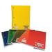 1 subject wide ruled spiral notebook 70 pages-5 colors-total 5 notebooks