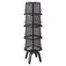 Safco Onyx Steel Mesh Rotating Magazine Stand 5580BL 16 Pocket Black