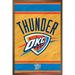 NBA Oklahoma City Thunder - Logo 14 Wall Poster 22.375 x 34 Framed