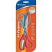 Westcott 8 Straight All-purpose Value Scissors - 8 Overall Length - Straight-left/right - Stainless Steel - Assorted - 3 / Pack | Bundle of 2 Packs