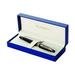 Waterman Expert Black with Golden Trim Fountain Pen with Fine nib and Blue ink (S0951640)