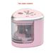 1111Fourone Pencil Sharpener 2 Holes Stationery Sharpener Electric Automatic Students Supply Pattern Random Pink