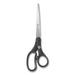 Westcott KleenEarth Basic Plastic Handle Scissors 9\\ Long 4.25\\ Cut Length Black Straight Handle