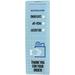 Blue Delivery Pick Up Catering Food Sealed Stickers | 2.25 x 6.75 - 500 Pack | InStockLabels.com