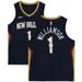 Zion Williamson New Orleans Pelicans Autographed Navy Swingman Jersey - Fanatics Authentic Certified