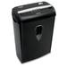 Aurora GB 8-Sheet Cross-Cut Paper Shredder Black