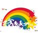 Disney Mickey Mouse & Friends - Rainbow Wall Poster 22.375 x 34