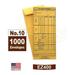 1000 Cashier Depot EZ400 Cashier s Deposit Envelope #10 Brown Kraft Envelope 4 1/8 x 9 1/2 Heavy 24 LB 1000/Box