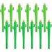 Cactus Shaped Rollerball Pen Cute Creative 0.5 mm Black Ink Gel Pens (12 Pieces)