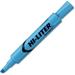 Hi-Liter Desk-Style Highlighters Light Blue Ink Chisel Tip Light Blue/black Barrel Dozen | Bundle of 5 Dozen