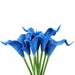 Calla Lily Simulation Flower Bridal Wedding Bouquet Real Touch Artificial Flowers Home Decoration Photography Props 20 PCS