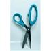 Allary Ultra Sharp Premium Scissors 8.5 Inch Adjustable Tension Soft Handle TEAL