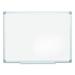 MasterVision Earth Melamine Dry-Erase Board Double-sided 36 X 48 Aluminum Frame