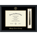 Medgar Evers College Tassel Diploma Frame Document Size 11 x 8.5