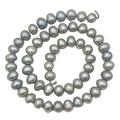 Natural Shimmering Moonlight FW Pearl Strand | 8.5 to 9.5mm | 56 Pearls |