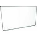 Luxor 72 W x 40 H Wall-Mounted Magnetic Whiteboard; Aluminum Frame