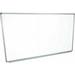 Luxor 72 W x 40 H Wall-Mounted Magnetic Whiteboard; Aluminum Frame