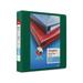 Staples Heavy-Duty 1.5 3-Ring Letter Binder Green (24682-US) 56310-CC/24682