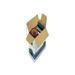 1PK FEL00025 STOR/FILE Medium-Duty Strength Storage Boxes Letter/Legal Files 12.25 x 16 x 11 White/Blue 12/Carton